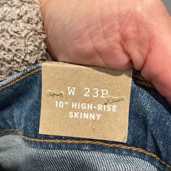 Madewell Jeans 10” High Rise Skinny 23P - Picture 9 of 12